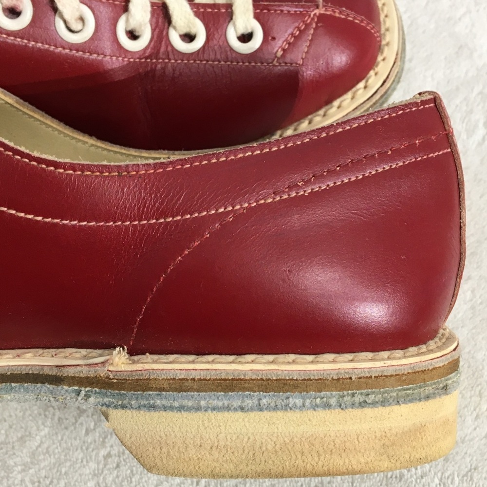 Vintage HEWETSON CANADA Leather Bowling Shoes - Picture 8 of 15